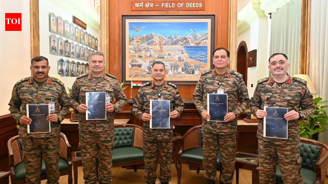 General Dwivedi unveils roadmap to transform Army into future-ready force by 2047