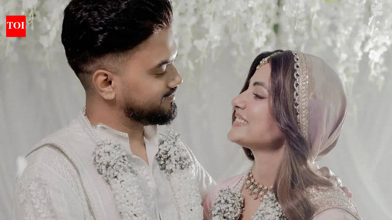 Hina Khan and Rocky Jaiswal complete one year of marital bliss; say, 'Each day is special'