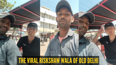 Meet Aslam, the multitalented rickshaw wala of Chandni Chowk leaving tourists speechless with his fluent German, Italian and Spanish