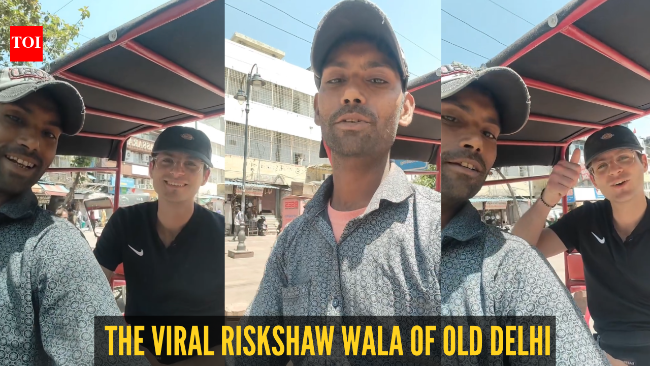Meet Aslam, the multitalented rickshaw wala of Chandni Chowk leaving tourists speechless with his fluent German, Italian and Spanish
