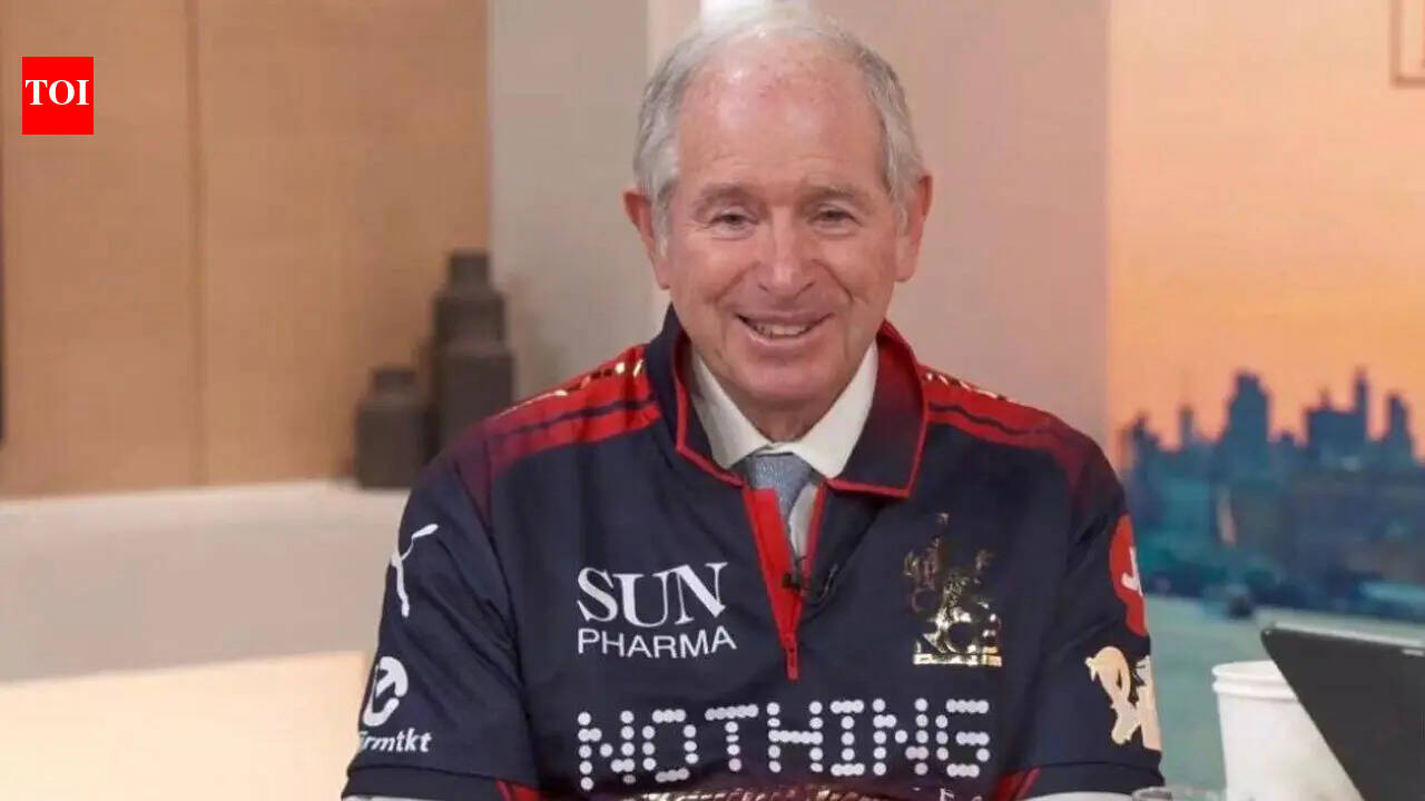 Blackstone CEO Stephen Schwarzman celebrates RCB's IPL success in team jersey