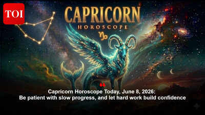 Capricorn Horoscope Today, June 8, 2026: Be patient with slow progress, and let hard work build confidence