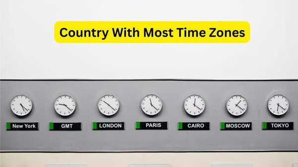 Which country has the most time zones and what it means for travellers