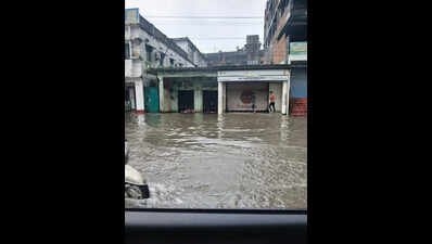 3-hour pre-monsoon rain leaves Tinsukia inundated