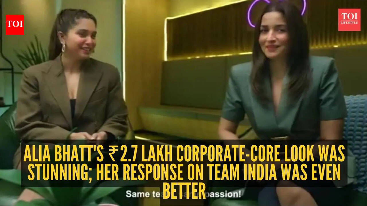 Alia Bhatt's ₹2.7 lakh power look turned heads, but it was her one-line cricket remark that stole the show