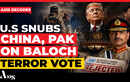 Trump Humiliates Pakistan, China On Baloch Terror Vote At UN; Setback To Asim Munir's Grand Plan