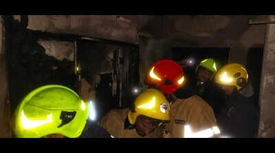 6 injured, including a minor girl in blaze at Ghansoli’s residential building in Maharashtra