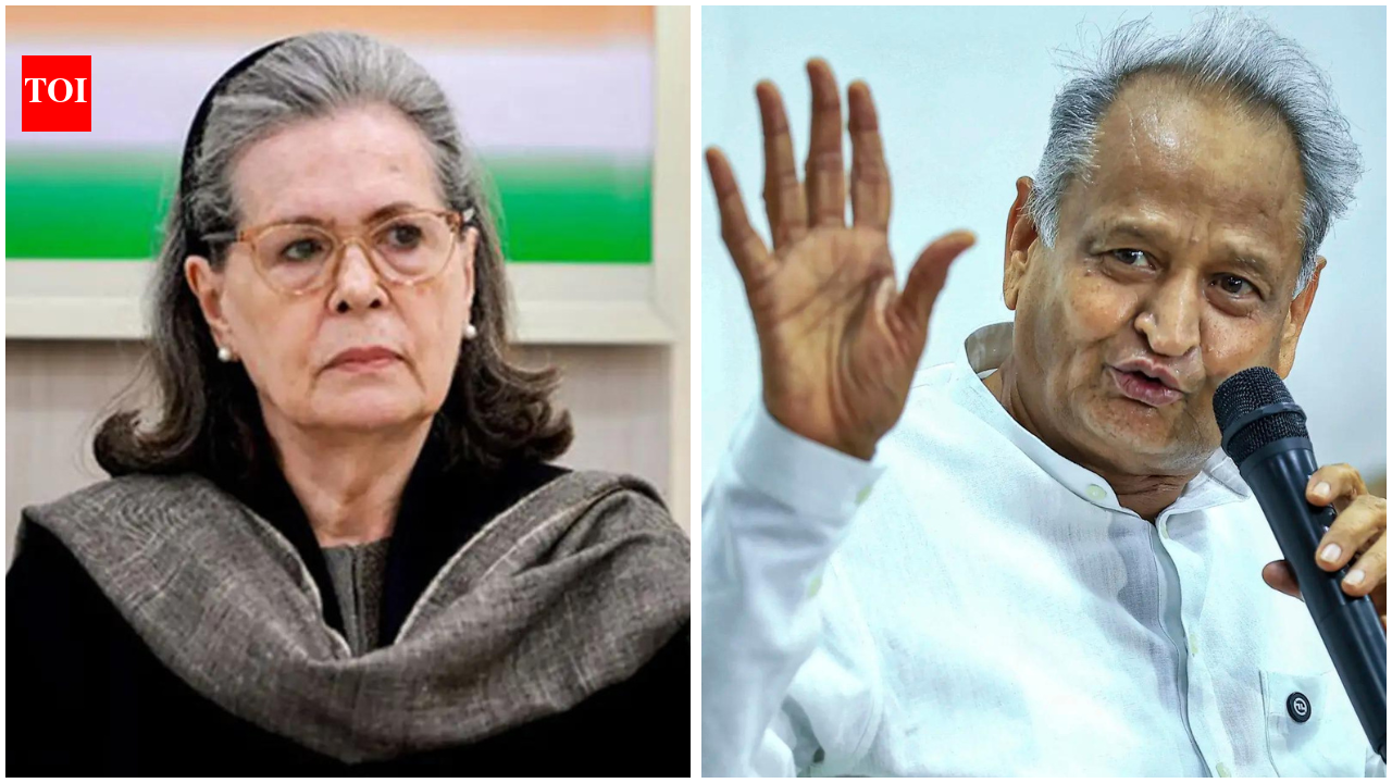 'If Sonia offered, would I refuse?' Gehlot's 'big conspiracy' charge on Cong prez poll
