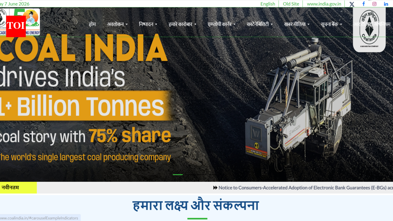 Coal India MT recruitment 2026: Registration for 660 Management Trainee posts ends soon; direct link to apply here