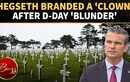 Pete Hegseth Faces Backlash After D-Day Speech Takes Unexpected Turn | WATCH 