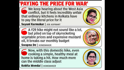Kitchen on fire after fresh rise in domestic LPG price