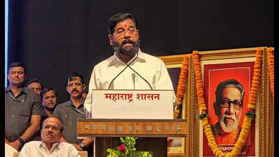 Shinde not invited to NMIA Shivaji statue unveiling, Sena cries insult