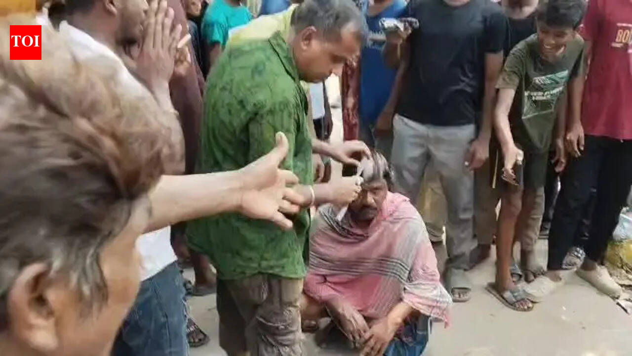 Trinamool neta tonsured in Shyampur, arrested