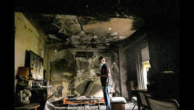 Eight Rescued, One Pet Dog Dies in New Friends Colony Building Fire