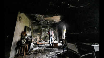 Eight Rescued, One Pet Dog Dies in New Friends Colony Building Fire