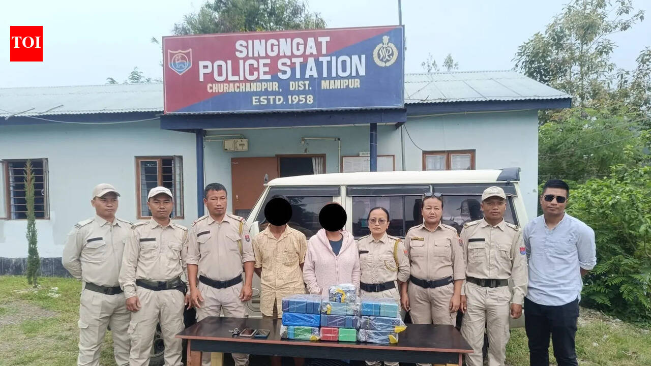 Drugs seized in Churachandpur, two arrested