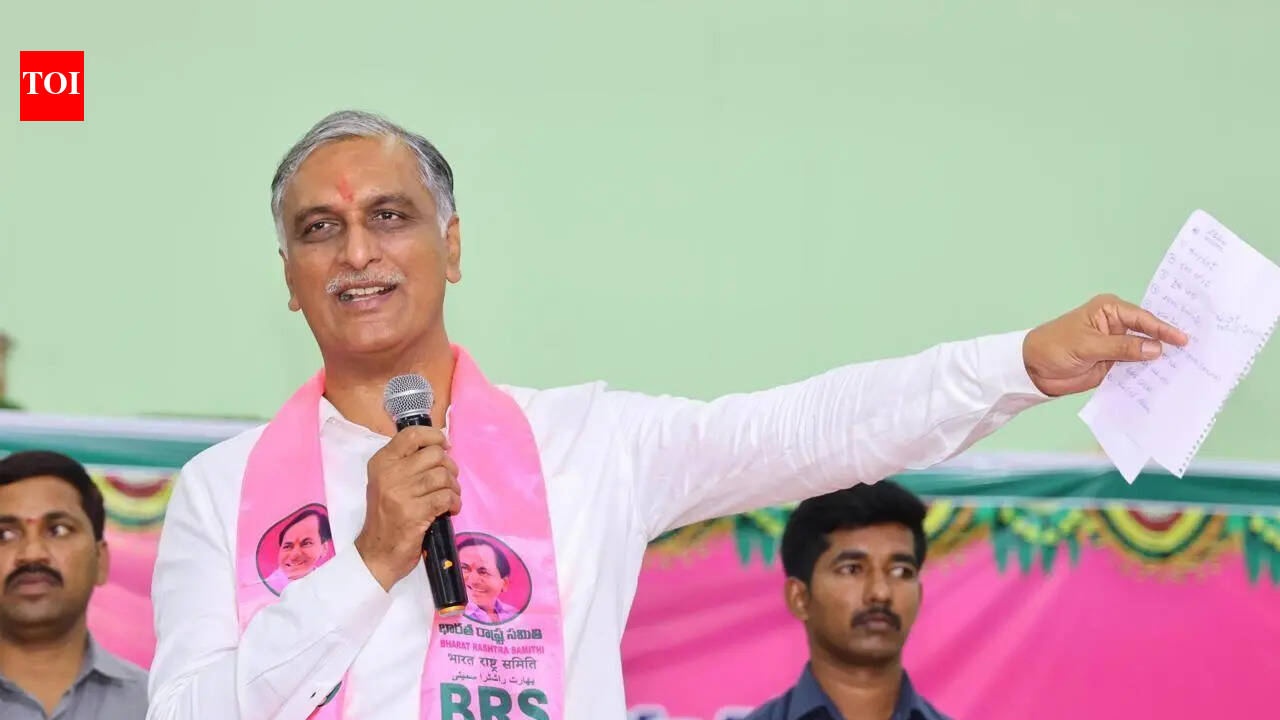 Congress compromising Telangana’s water rights, says Harish
