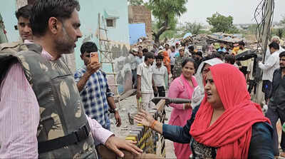 250 illegal structures cleared from govt land in Gurgaon