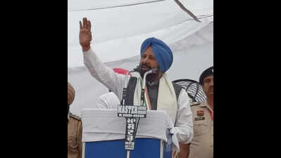 Dhillon opens BJP campaign from Mann’s turf, says CM won’t contest from Dhuri