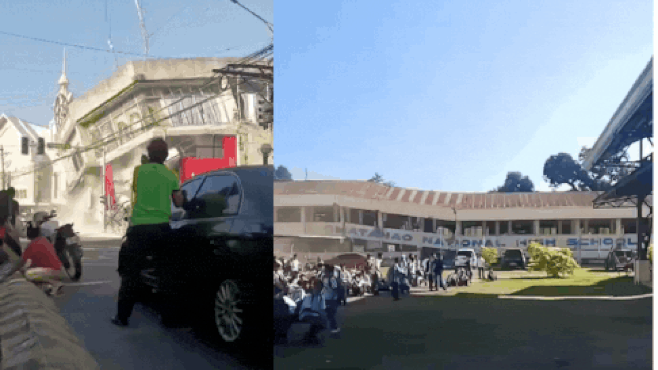 Watch: Buildings turn to rubble after powerful 8.1 earthquake hits Philippines