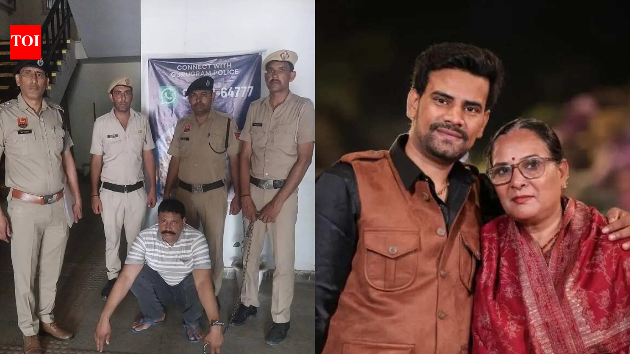 4 bullets for wife, 7 for son: Gurgaon security officer held for double murder