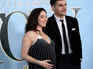 Pregnant Aubrey Plaza shows baby bump with Chris Abbott