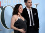 Pregnant Aubrey Plaza shows baby bump with Chris Abbott