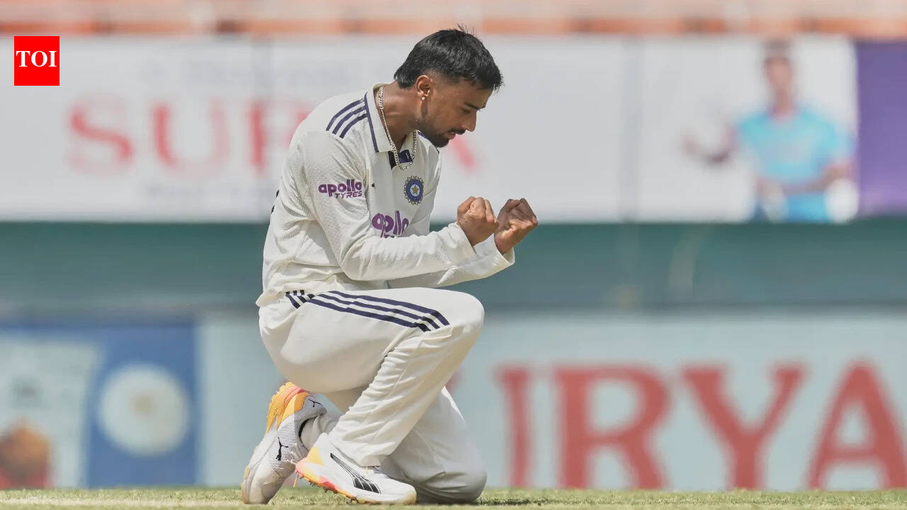 IND vs AFG Day 2: Manav Suthar shines with 3 wickets on Test debut; India establish a commanding lead