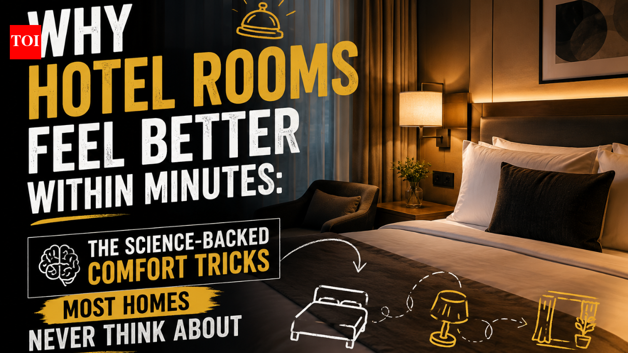 Why hotel rooms feel better within minutes: The science-backed comfort tricks most homes never think about