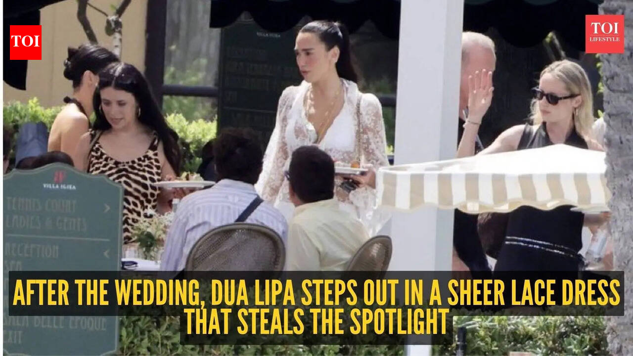 Just Married! Dua Lipa's post-wedding brunch dress may be her best bridal look yet