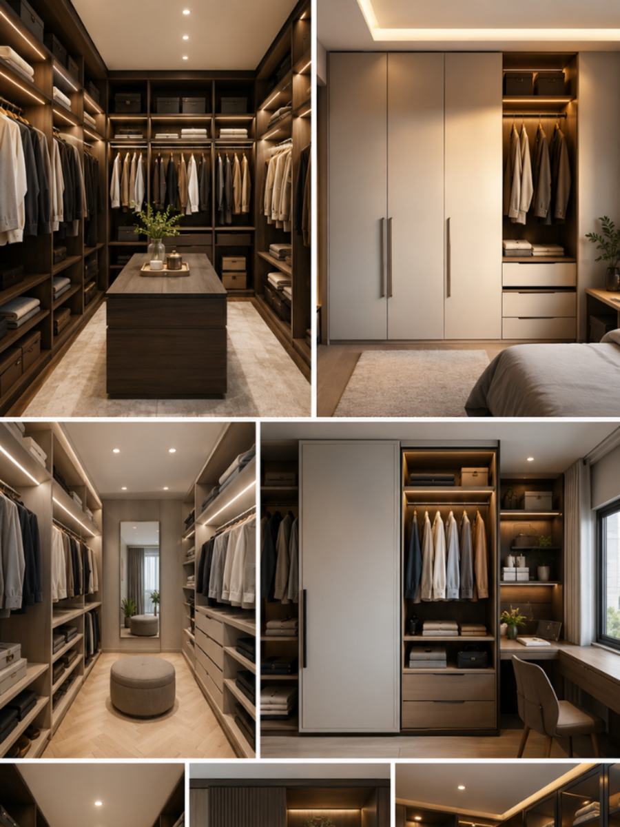 Walk-in vs modular closets: Which closet design makes busy workday mornings less chaotic?