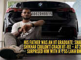 His father was an IIT graduate; Shaurya Shikhar couldn't crack IIT-JEE &ndash; at 26, he surprised him with a ₹55 lakh BMW