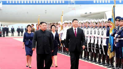 Rare visit: China's Xi Jinping meets North Korea's Kim Jong Un in Pyongyang