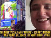 &lsquo;The most special day of my life&rsquo; &ndash; Son puts mother on Times Square billboard; her reaction goes viral