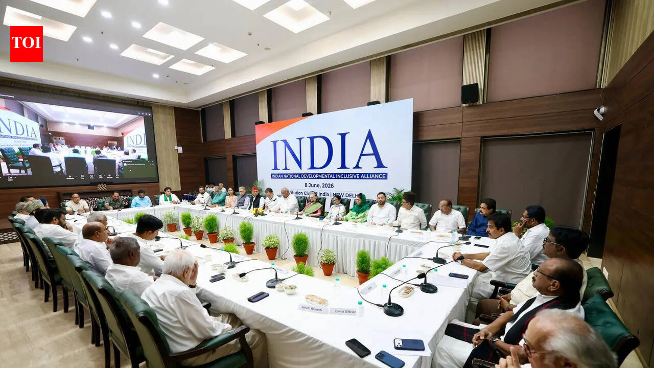 INDIA bloc holds key meeting: Rahul, Mamata, Akhilesh among top leaders present; DMK stays away