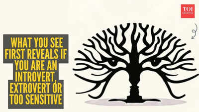  Eyes, trees, two faces? What you see first reveals if you are an introvert, extrovert or too sensitive