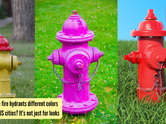 Why are fire hydrants different colors across US cities? It&rsquo;s not just for looks