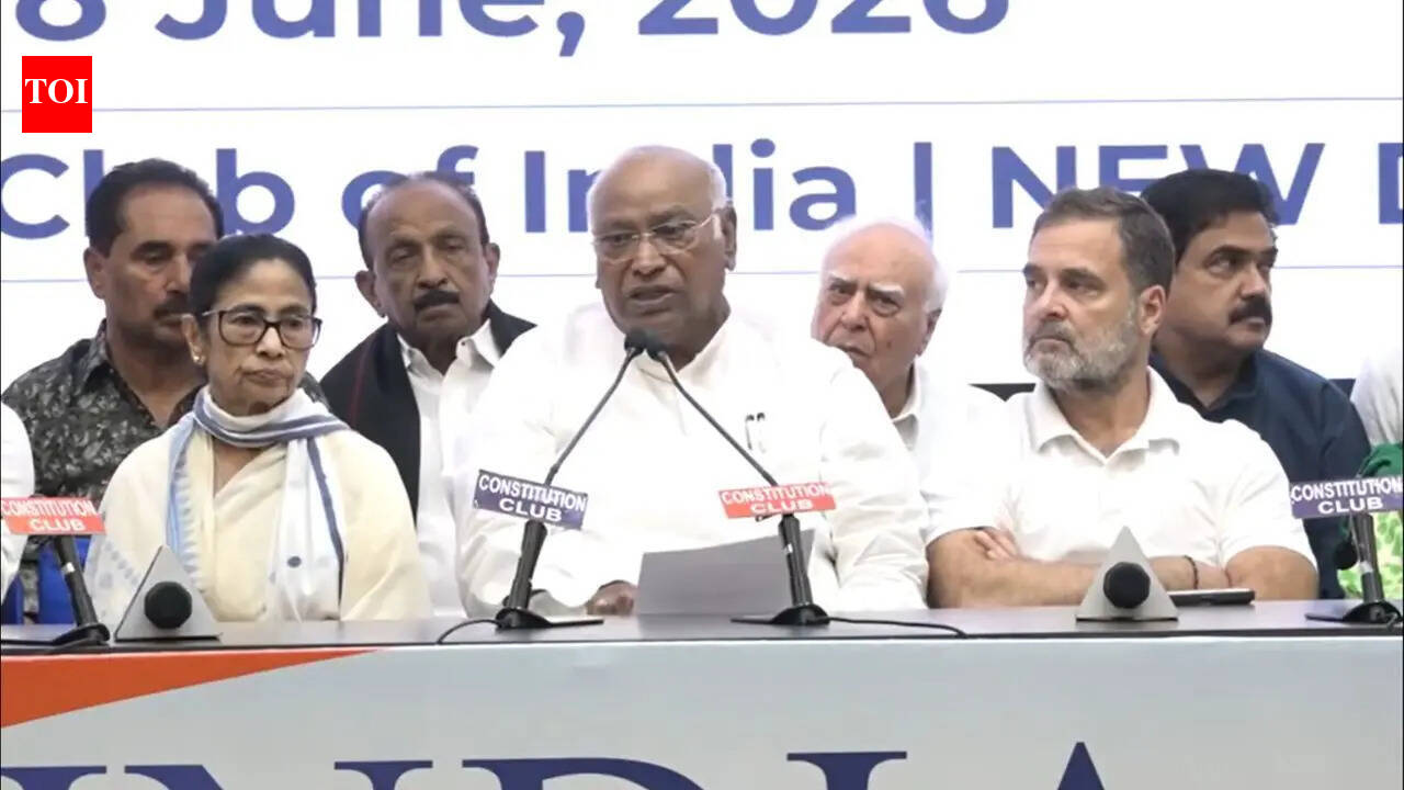 INDIA bloc meeting concludes, consensus on 5 issues including Pradhan's resignation