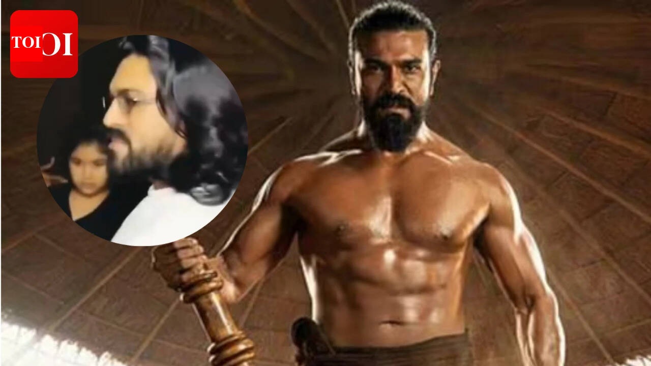 ‘Peddi’ star Ram Charan ensures child’s safety during surprise theatre appearance