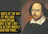Love quote of the day by William Shakespeare: "Love is not love which alters when it alteration finds..."