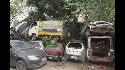 Rust in peace: How legal delay turns police stations into junkyards