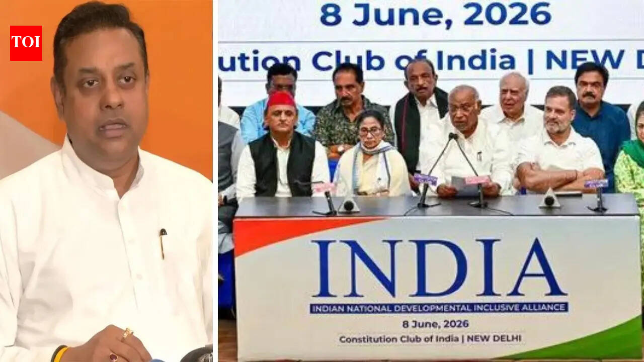 'Meetings may soon be held in a car': BJP mocks INDIA bloc huddle over missing members