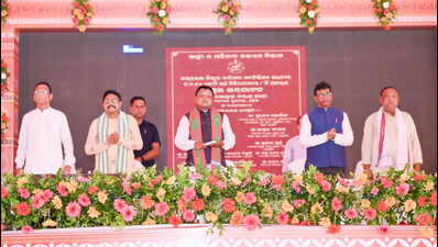 CM unveils projects worth Rs 430 crore for Mayurbhanj
