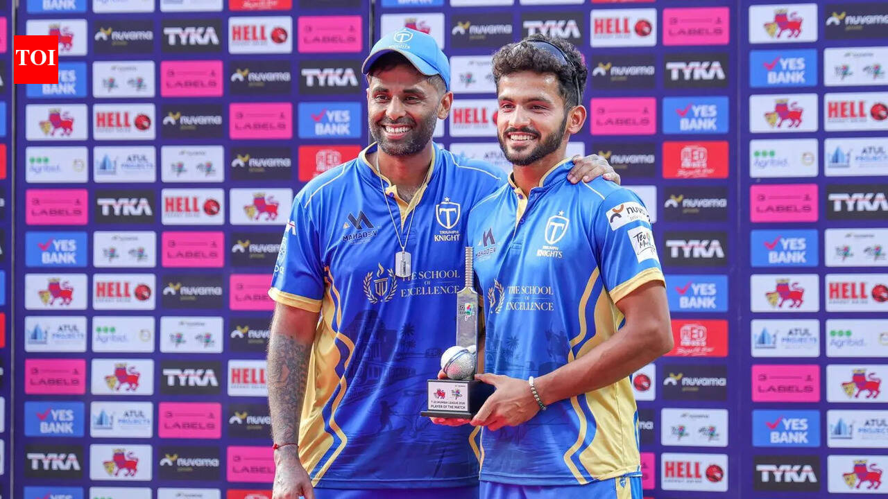 Suryakumar Yadav’s unbeaten fifty steers Triumph Knights MNE home after Silvester Dsouza’s fifer in Nuvama Private T20 Mumbai League 2026