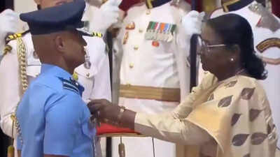 Gallantry awards: President Murmu honours 51 winners; Gaganyaan astronaut among Kirti Chakra recipients