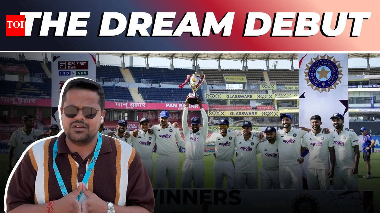 Manav Suthar's dream debut powers India to massive win over Afghanistan