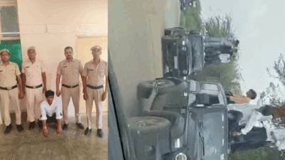 UP groom arrested as video shows wedding guests on Thar roofs; 4 booked