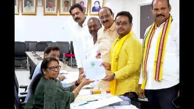 3 TDP Rajya Sabha candidates file nominations