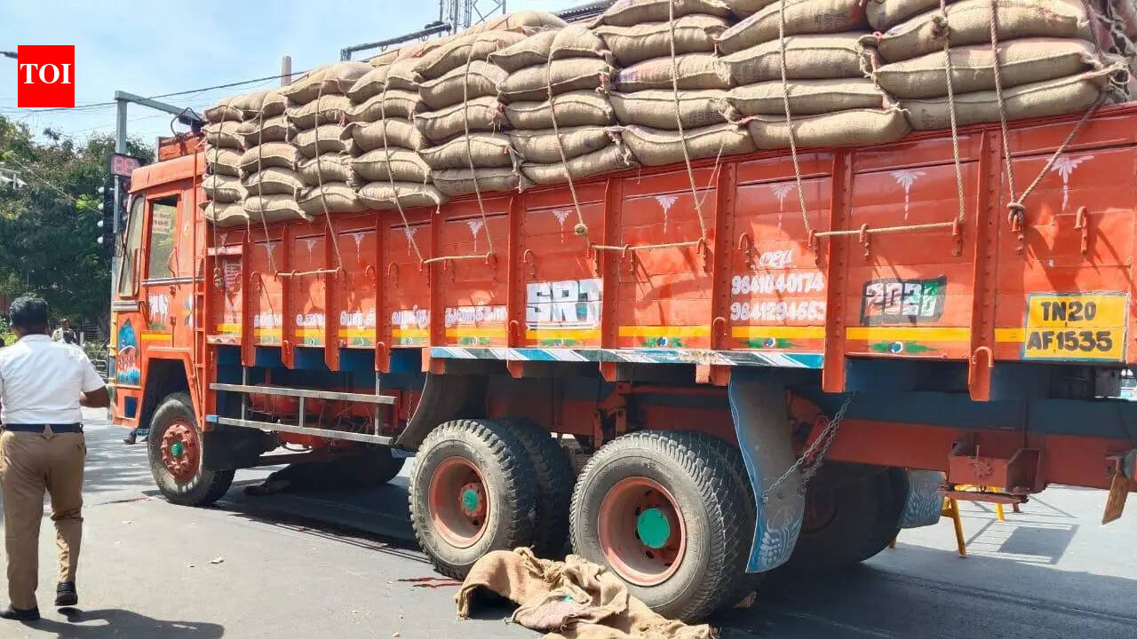 Brake failure in lorry kills two in Chennai