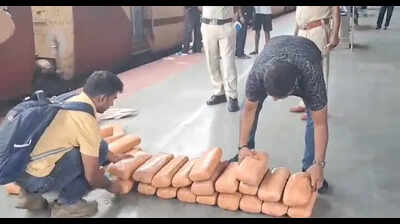 40kg of ganja seized from train in Bongaigaon